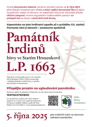 Památník hrdinů bitvy r. 1663